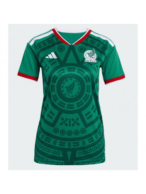 Mexiko Heimtrikot für Frauen WM 2026 Kurzarm Mexiko Heimtrikot für Frauen WM 2026 Kurzarm